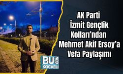 AK Parti İzmit Gençlik Kolları’ndan Mehmet Akif Ersoy’a Vefa Paylaşımı