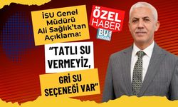 İSU Genel Müdürü Ali Sağlık’tan Açıklama: “Tatlı Su Vermeyiz, Gri Su Seçeneği Var”