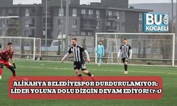 Alikahya Belediyespor Durdurulamıyor: Lider Yoluna Dolu Dizgin Devam Ediyor! (7-1)