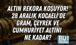Altın Rekora Koşuyor! 28 Aralık Kocaeli'de Gram, Çeyrek ve Cumhuriyet Altını Ne Kadar?