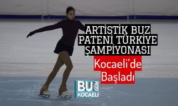Artistik Buz Pateni Türkiye Şampiyonası Kocaeli’de Başladı