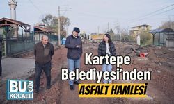 Kartepe Belediyesi’nden Asfalt Hamlesi