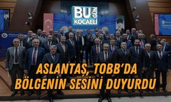 Aslantaş, TOBB'da Bölgenin Sesini Duyurdu