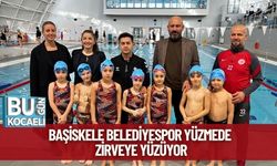 Başiskele Belediyespor Yüzmede Zirveye Yüzüyor