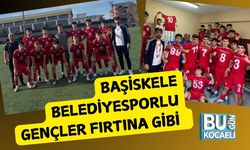 Başiskele Belediyesporlu Gençler Fırtına Gibi
