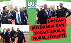 Başkan Büyükakın’dan Kocaelispor’a Moral Ziyareti