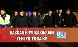 Başkan Büyükakın’dan Yeni Yıl Mesaisi!