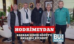 Hodrimeydan Başkan Şener Söğüt’e Anlamlı Ziyaret
