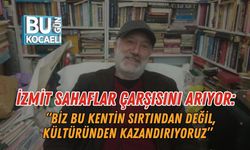 İzmit Sahaflar Çarşısını Arıyor: “Biz Bu Kentin Sırtından Değil, Kültüründen Kazandırıyoruz”