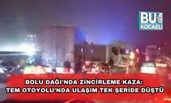 Bolu Dağı’nda Zincirleme Kaza: TEM Otoyolu’nda Ulaşım Tek Şeride Düştü