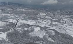 Bolu Dağı'nda Ulaşım Açık, Manzara Kartpostallık