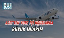 AJet’ten Yurt İçi Uçuşlarda Büyük İndirim