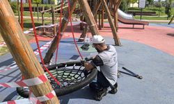 Kocaeli’de Parklarda Bakım ve Onarım Çalışmaları Sürüyor