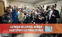 Çayırova Belediyesi, Derbide Kağıtspor’u Uzatmada Devirdi