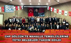 CHP Gölcük’te Mahalle Temsilcilerine Yetki Belgeleri Takdim Edildi