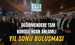 Değirmendere TSM Korosu’ndan Anlamlı Yıl Sonu Buluşması