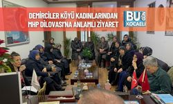 Demirciler Köyü Kadınlarından MHP Dilovası’na Anlamlı Ziyaret