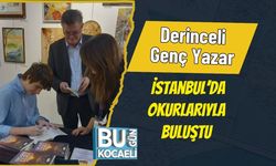 Derinceli Genç Yazar İstanbul’da Okurlarıyla Buluştu