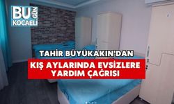 Tahir Büyükakın'dan Kış Aylarında Evsizlere Yardım Çağrısı
