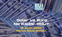 Dolar ve Euro Ne Kadar Oldu? 16 Aralık 2025 Güncel Döviz Kurları