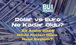 Dolar ve Euro Ne Kadar Oldu? 29 Aralık 2025 Döviz Kurları Güne Nasıl Başladı?