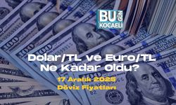 Dolar/TL ve Euro/TL Ne Kadar Oldu? 17 Aralık 2025 Döviz Fiyatları