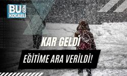 Kar Geldi Eğitime Ara Verildi!