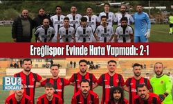 Ereğlispor Evinde Hata Yapmadı: 2-1