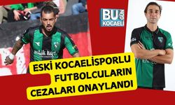 Eski Kocaelisporlu Futbolcuların Cezaları Onaylandı