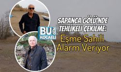 Sapanca Gölü’nde Tehlikeli Çekilme: Eşme Sahili Alarm Veriyor