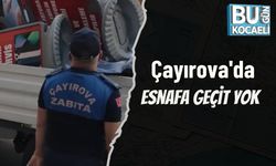 Çayırova'da Esnafa Geçit Yok