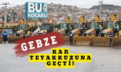 Gebze Kar Teyakkuzuna Geçti!