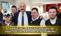 Gebze’de 3 Aralık Coşkusu! Özel Çocuklardan Alkış Yağmuru