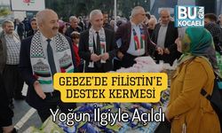 Gebze’de Filistin’e Destek Kermesi Yoğun İlgiyle Açıldı