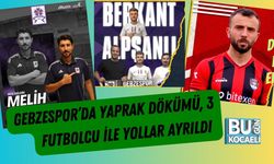 Gebzespor’da Yaprak Dökümü, 3 Futbolcu ile Yollar Ayrıldı