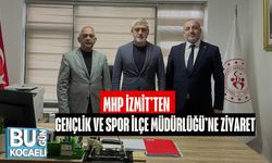 MHP İzmit’ten Gençlik ve Spor İlçe Müdürlüğü’ne Ziyaret