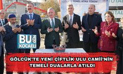 Gölcük’te Yeni Çiftlik Ulu Camii’nin Temeli Dualarla Atıldı