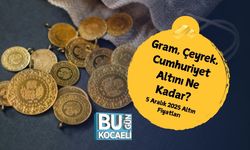 Gram, Çeyrek, Cumhuriyet Altını Ne Kadar? 5 Aralık 2025 Altın Fiyatları
