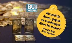 Gram, Çeyrek ve Cumhuriyet Altını Ne Kadar? 31 Aralık 2025 Altın Fiyatları