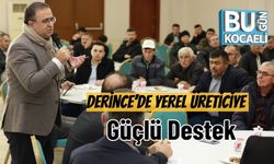 Derince’de Yerel Üreticiye Güçlü Destek