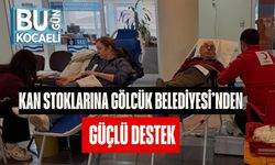 Kan Stoklarına Gölcük Belediyesi’nden Güçlü Destek