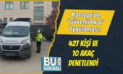 Kartepe'de “Güvenli Okul” Uygulaması: 427 Kişi ve 10 Araç Denetlendi