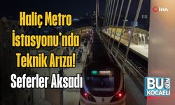 Haliç Metro İstasyonu’nda Teknik Arıza! Seferler Aksadı