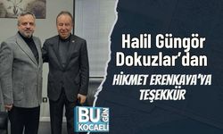 Halil Güngör Dokuzlar’dan Hikmet Erenkaya’ya Teşekkür