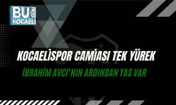 Kocaelispor Camiası Tek Yürek: İbrahim Avcı’nın Ardından Yas Var