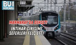 Marmaray’da Dehşet!  İntihar Girişimi Seferleri Felç Etti