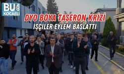 DYO Boya Taşeron Krizi: İşçiler Eylem Başlattı
