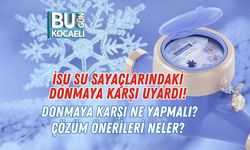İSU Su Sayaçlarındaki Donmaya Karşı Uyardı! Donmaya Karşı Ne Yapmalı? Çözüm Önerileri Neler?