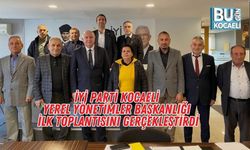 İYİ Parti Kocaeli Yerel Yönetimler Başkanlığı İlk Toplantısını Gerçekleştirdi