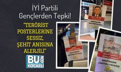 İYİ Partili Gençlerden Tepki! "Terörist Posterlerine Sessiz, Şehit Anısına Alerjili"
